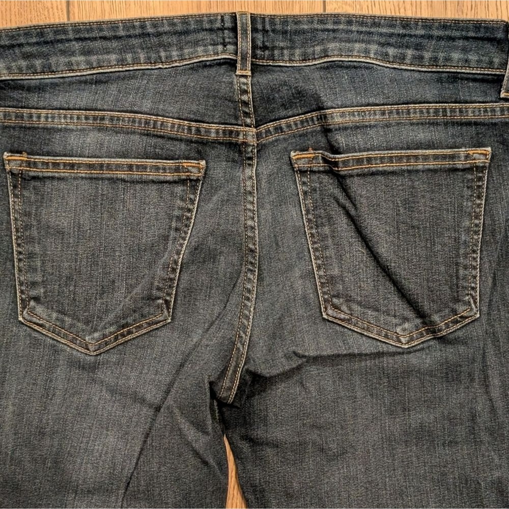 Rich & Skinny Womens 28 Slim Leg Jeans Dark Wash Designer Premium Denim Made USA - Picture 5 of 6